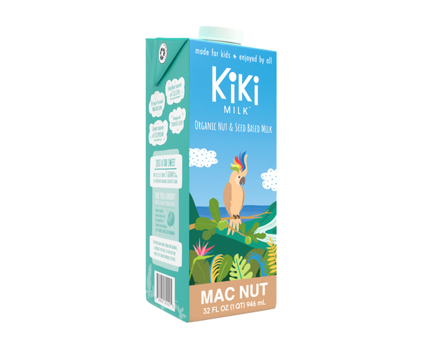 Kiki Milk Mac Nut, 32 oz Pack of 6