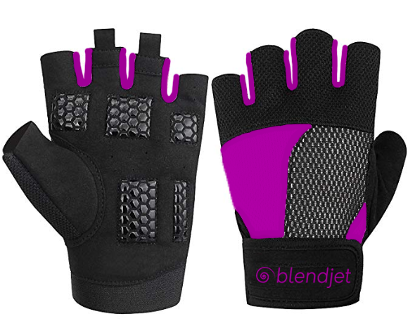 BlendJet Custom Lifting Gloves- Black or Purple