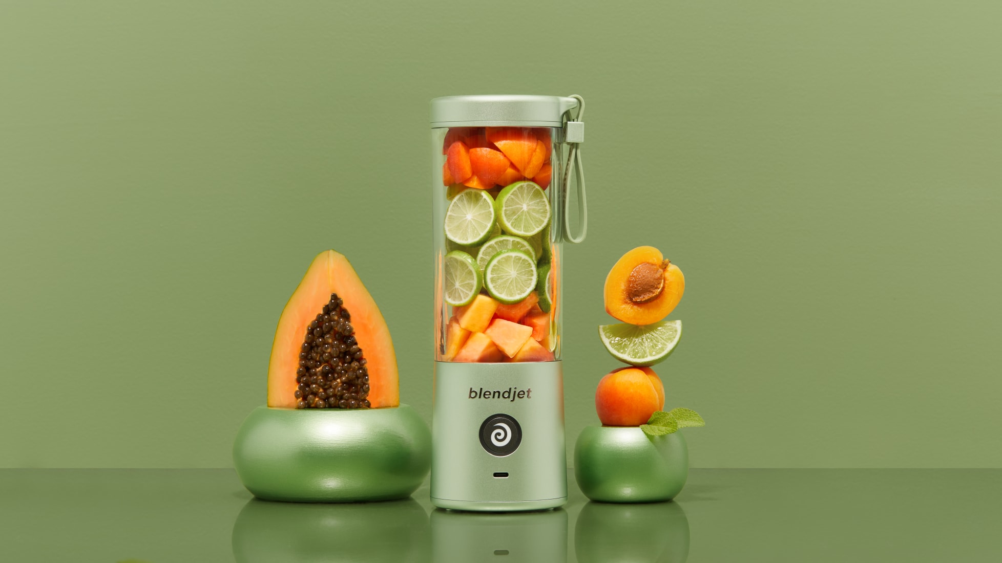 hero image Sage Metallic