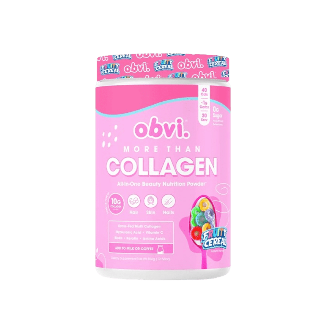 Obvi Color Obvi More Than Collagen | Fruity Cereal