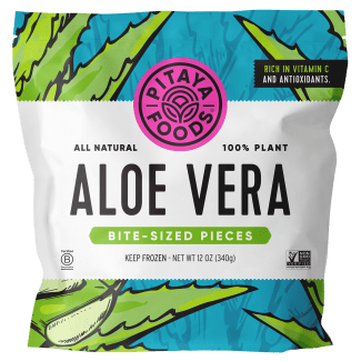 Natural Aloe Vera Bite-Sized Pieces (8 x 12 oz)