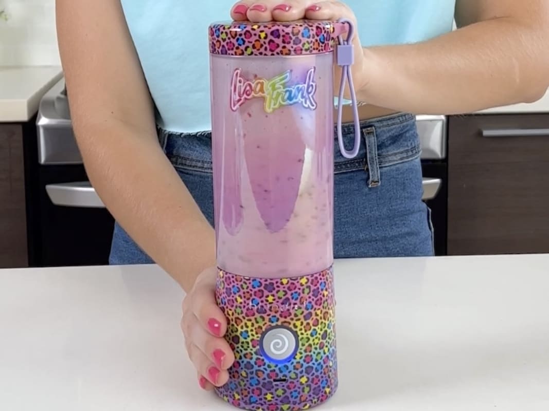 BlendJet 2 Lisa Frank Edition Rainbow Portable Handheld Blender NOB