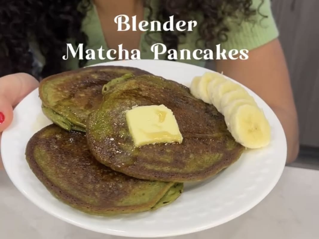 Adaptogenic Matcha Blender Pancakes – JOYÀ