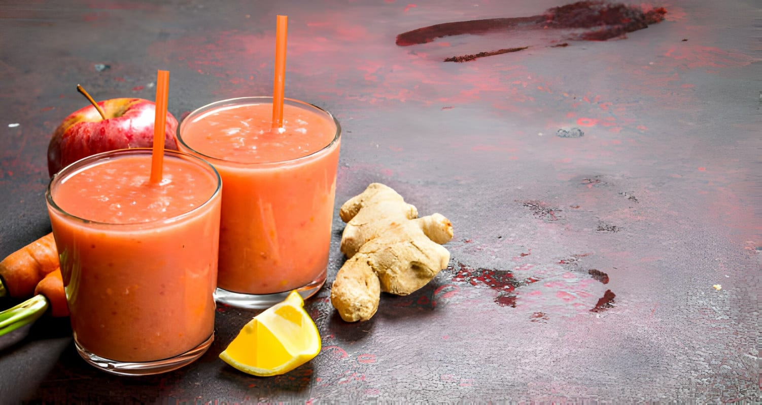 Carrot Apple Ginger Smoothie: BlendJet’s Fiery Fusion